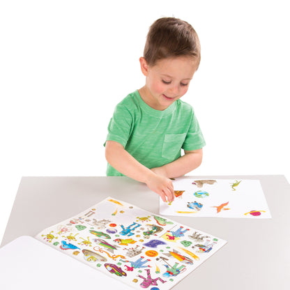Sticker Collection - Dinosaurs, Vehicles, Space, and More