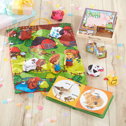 Poke-a-Dot: Farm Animal Families Board Book