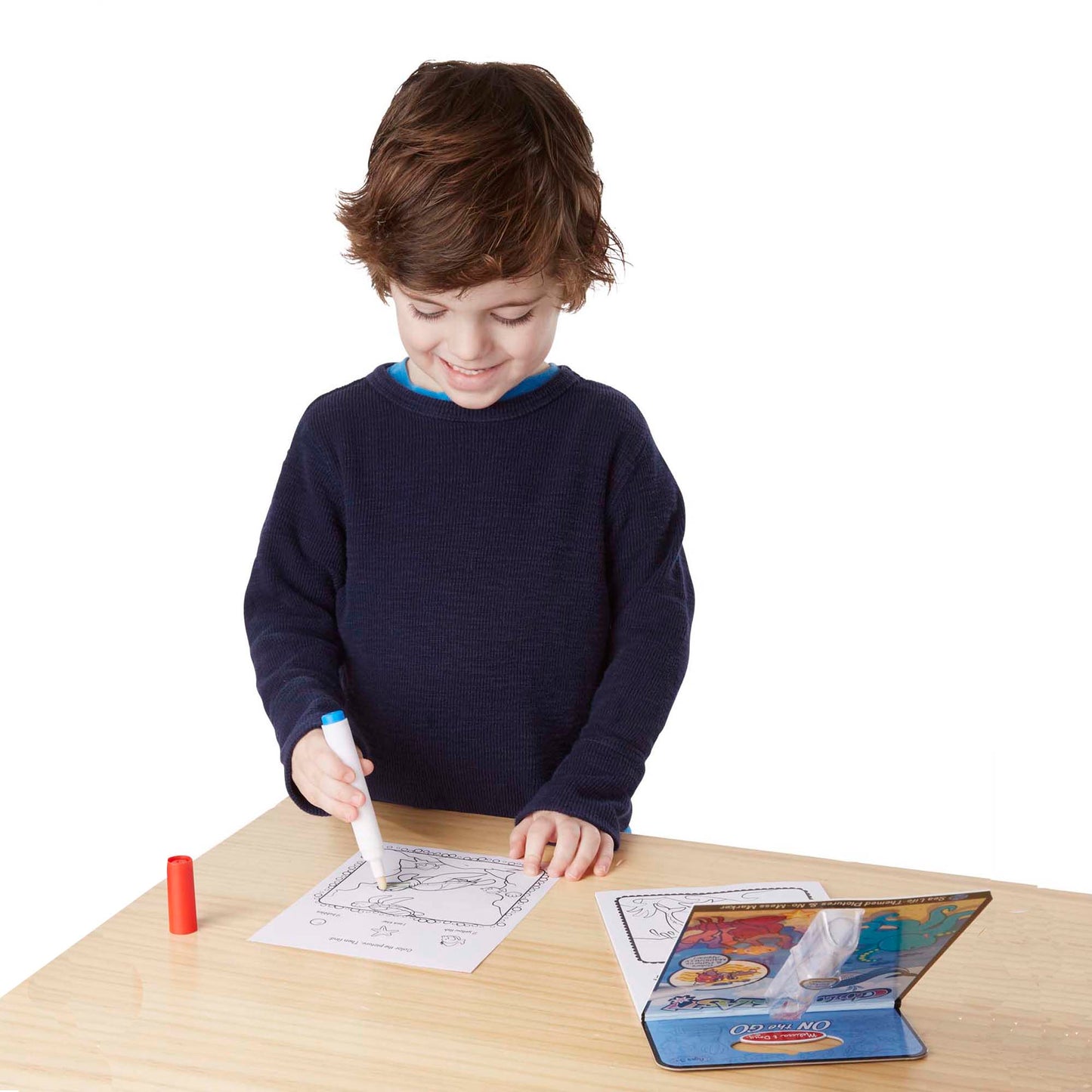 On the Go™ ColorBlast Color Reveal Pad – Sea Life