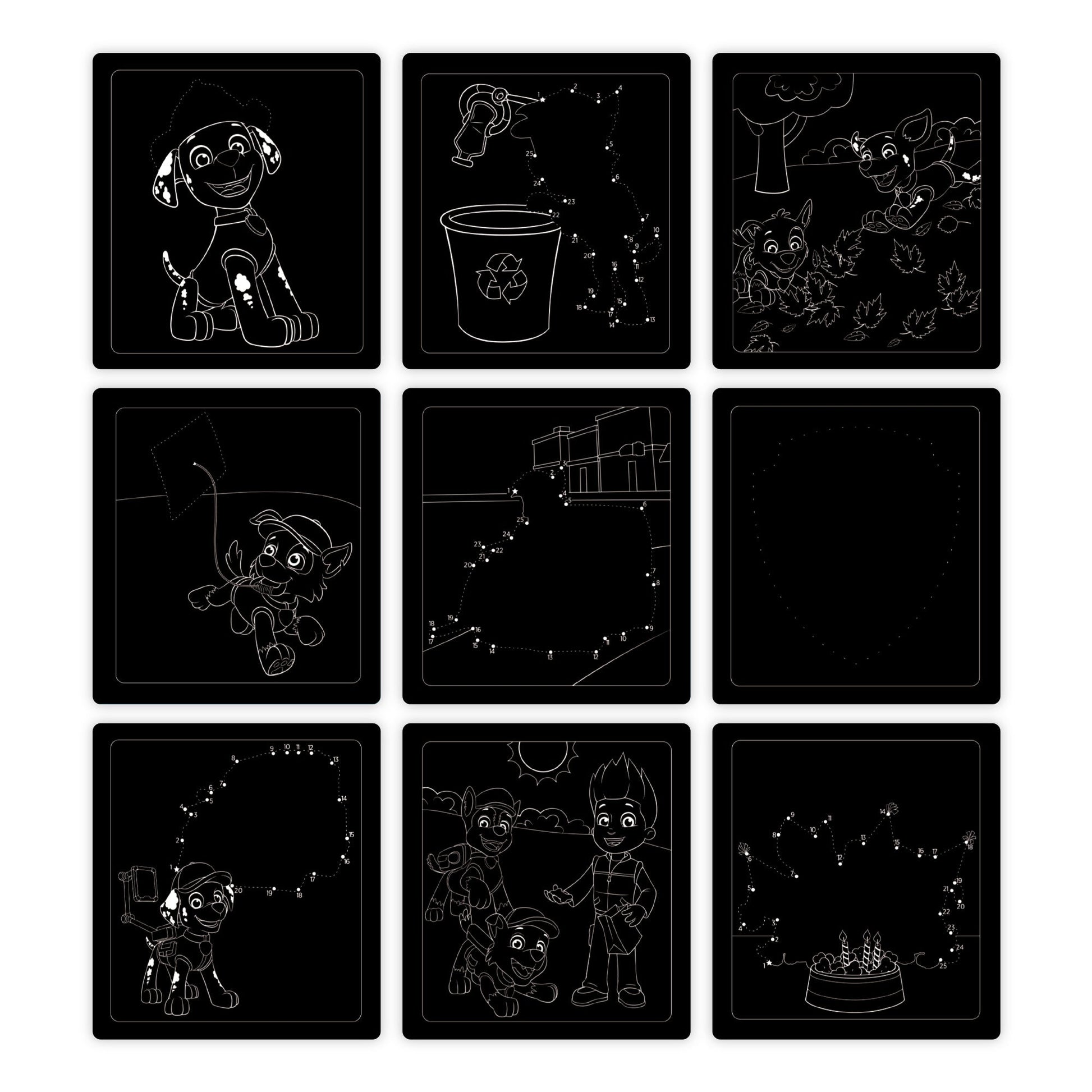 PAW Patrol Scratch Art Pad - Marshall