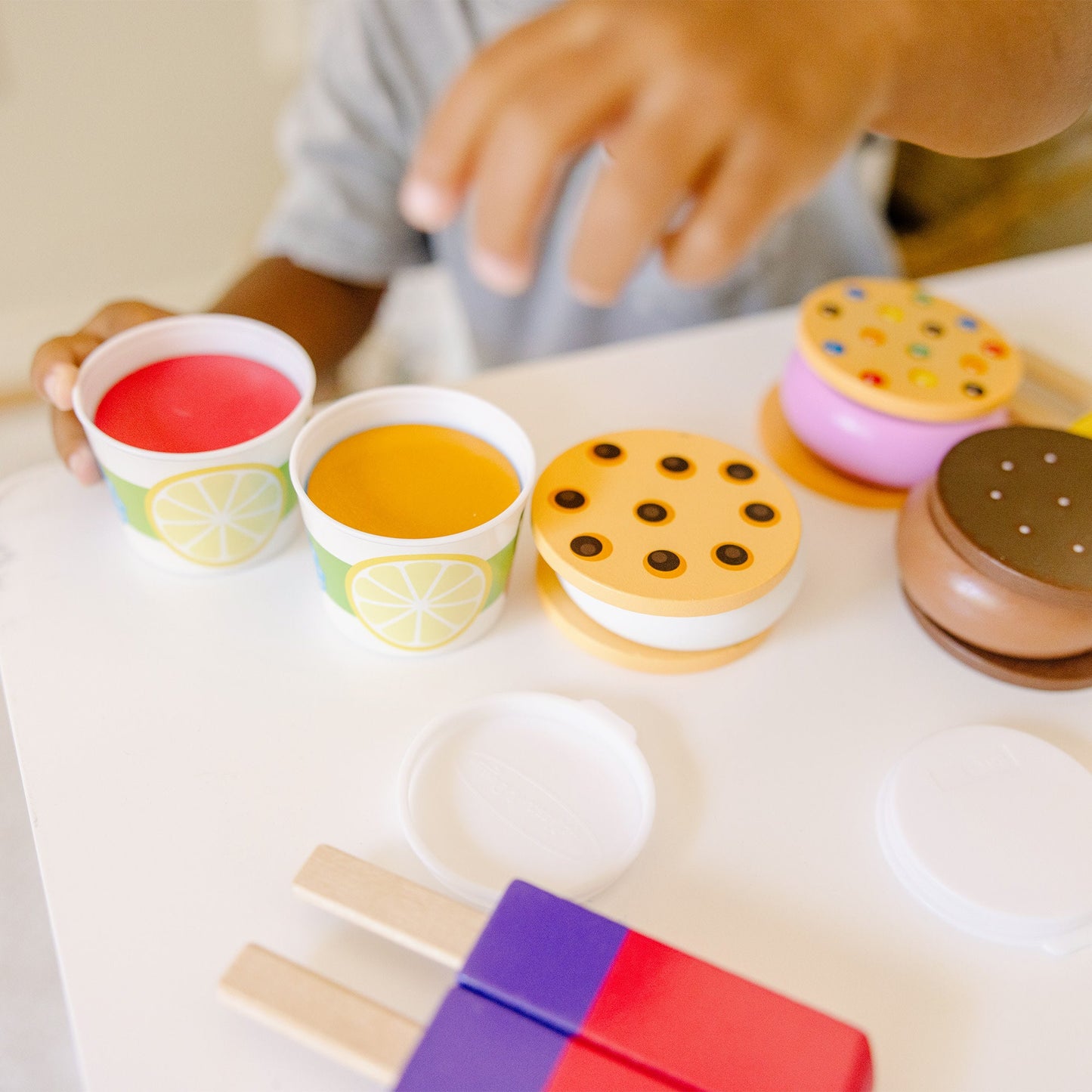 Wooden Frozen Treats Play Set