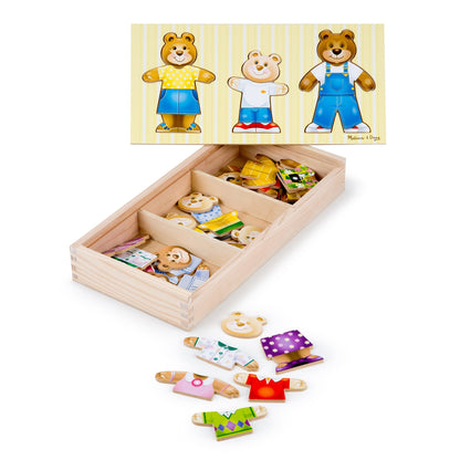 Bear Family Dress-Up Puzzle - 45 Pieces