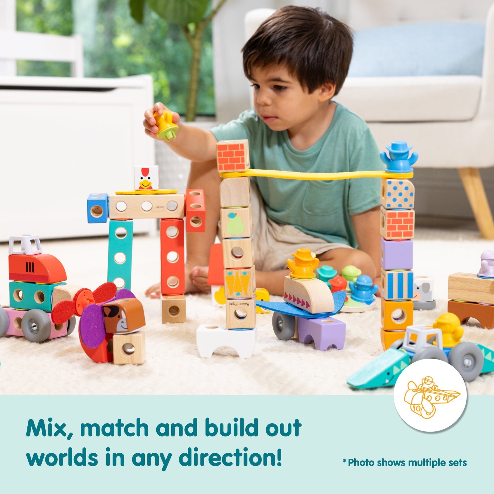Blockables™ Vehicles Play Set
