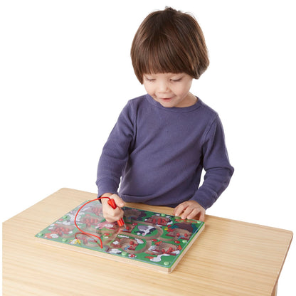 Magnetic Number Maze