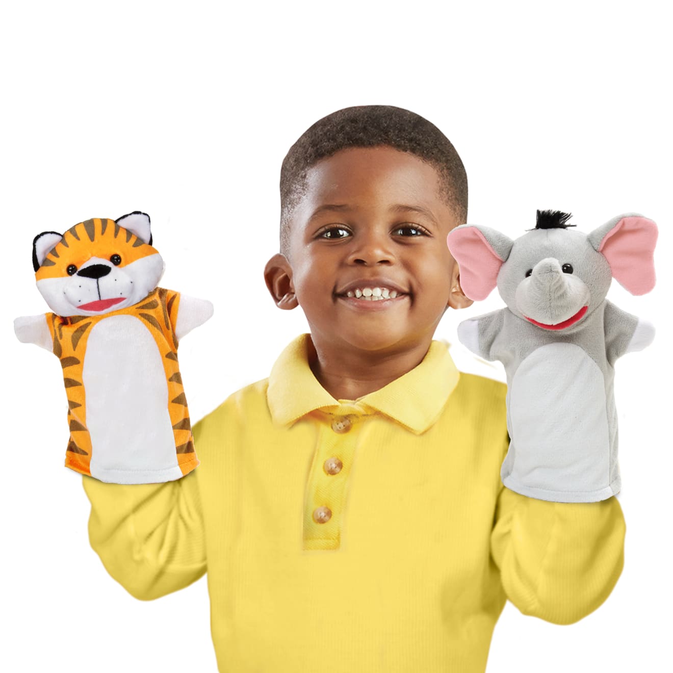 Safari Buddies Hand Puppets