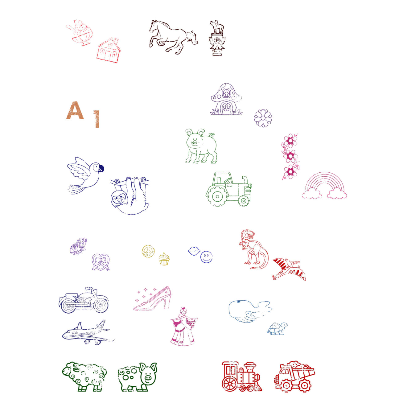 Stamp-a-Scene Farm