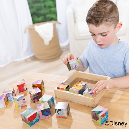 Disney Princess Wooden Cube Puzzle