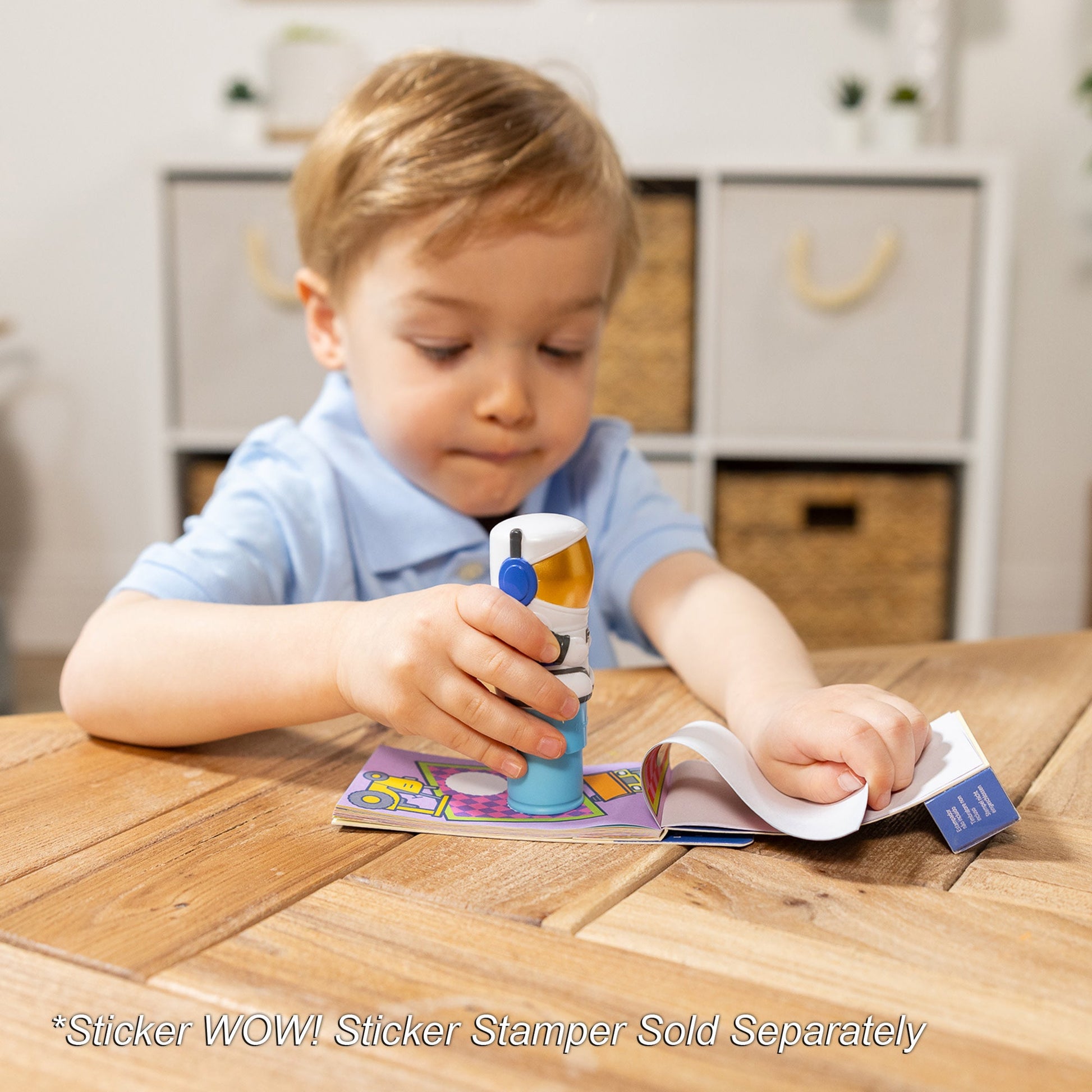 Sticker WOW!® Mini Activity Pad & Refill Stickers - Surprise Pack 1 (200+ Stickers, Stamper Not Included)