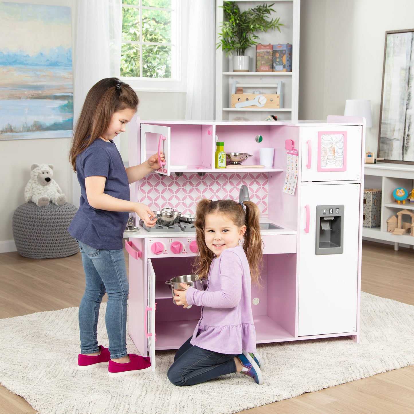 Chef's Kitchen Wooden Activity Center