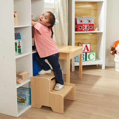 Wooden Step Stool - Natural